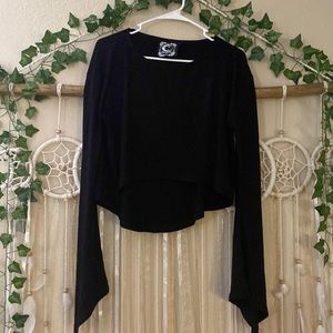 Killstar bell sleeve top